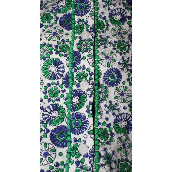 Boden Button Up Floral Dress w/ Pockets, 100% Cotton, Women's Size 6R - Picture 7 of 14